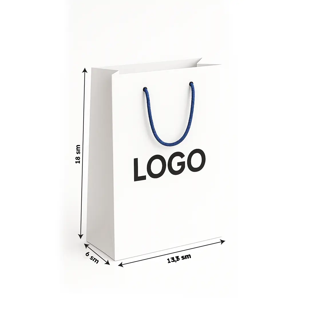 Картонные Пакеты 13.5х6х18см