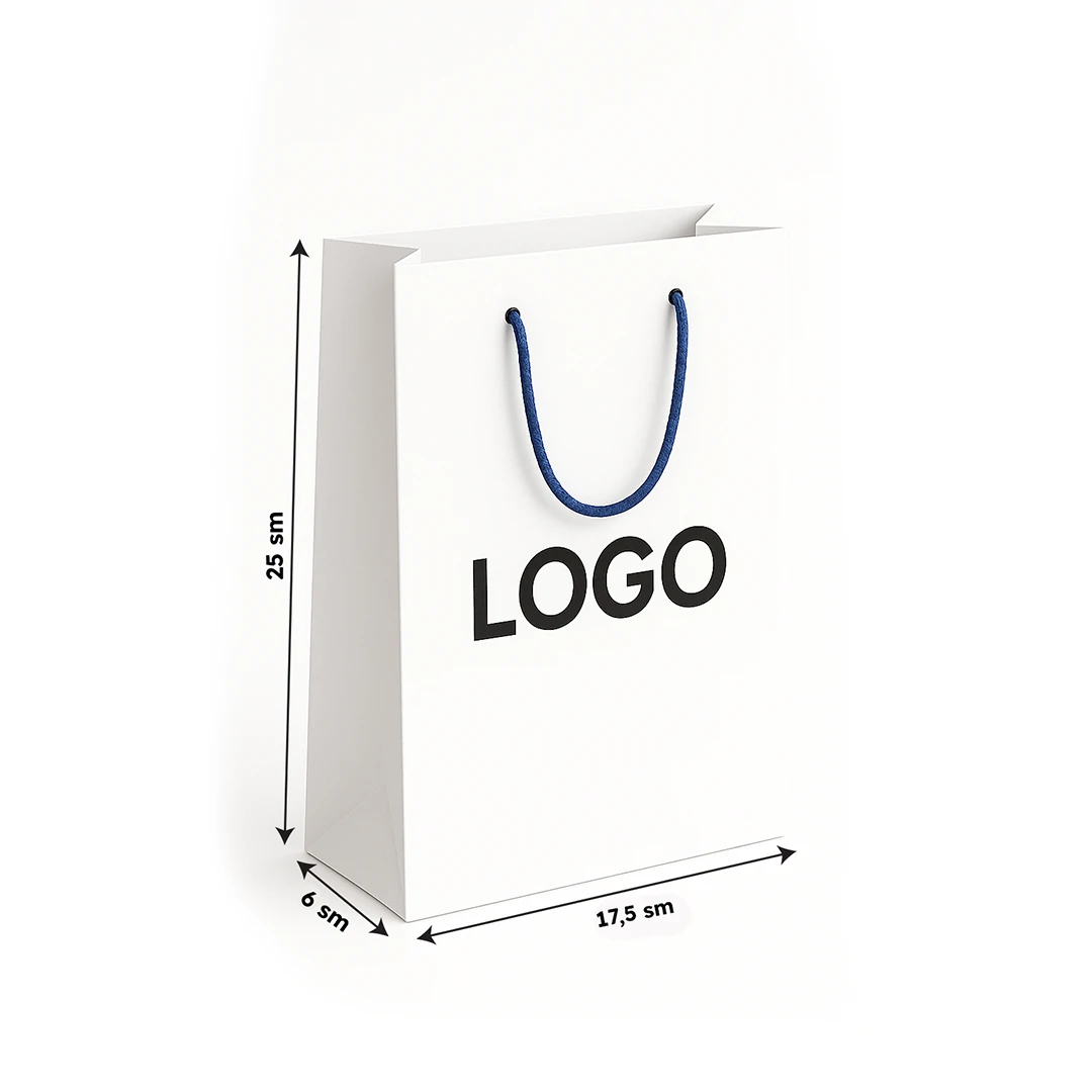 Картонные Пакеты 17.3х6х25см