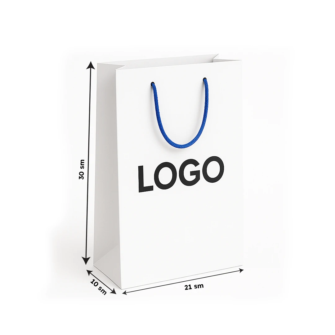 Картонные Пакеты 21х10х30см