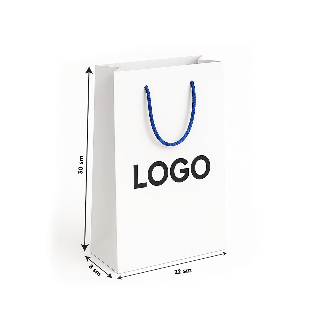 Картонные Пакеты 22х8х30см