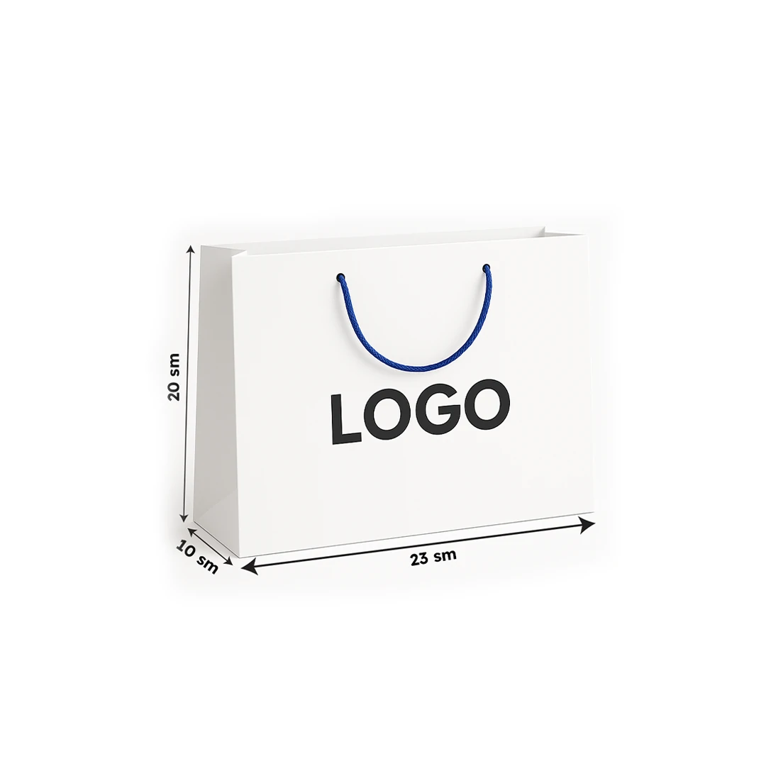 Картонные Пакеты 23х10х20см