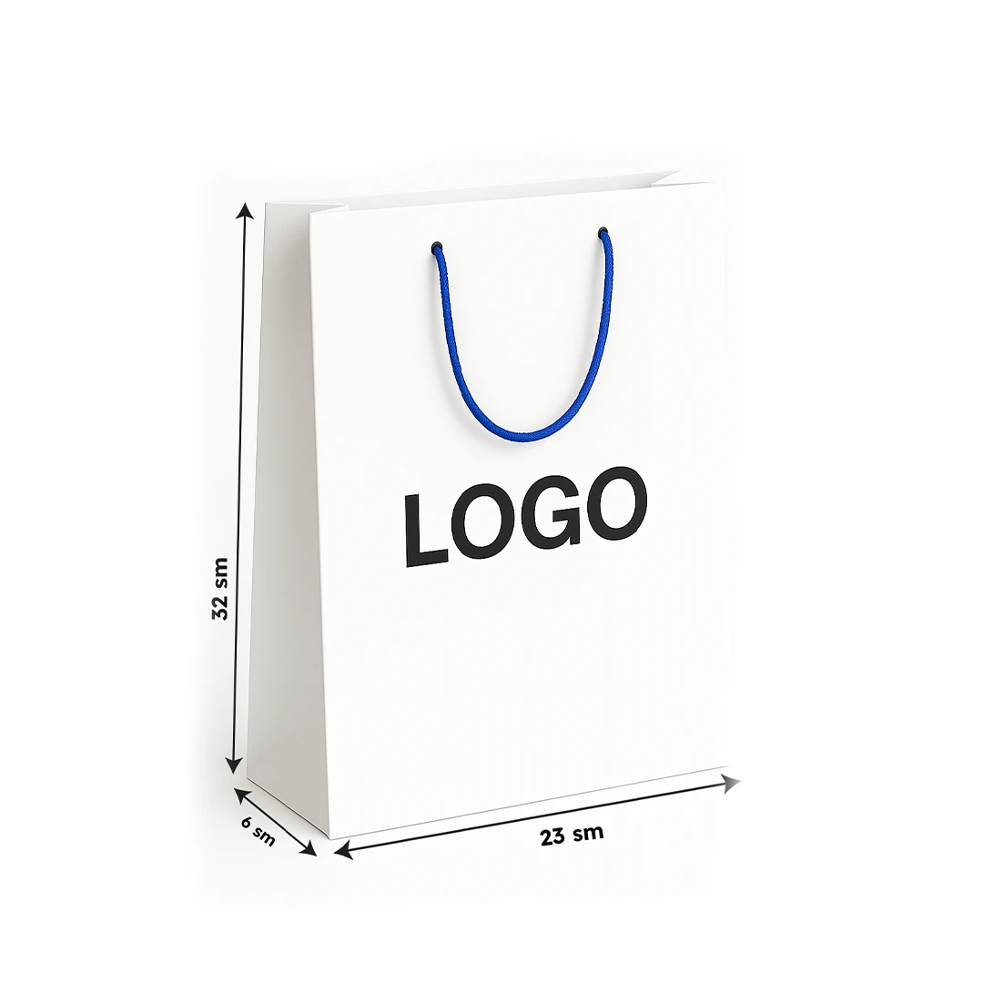 Картонные Пакеты 23х6х32см