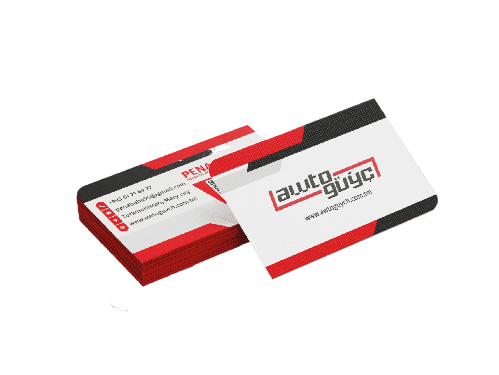 Визитки 82мм х 52мм